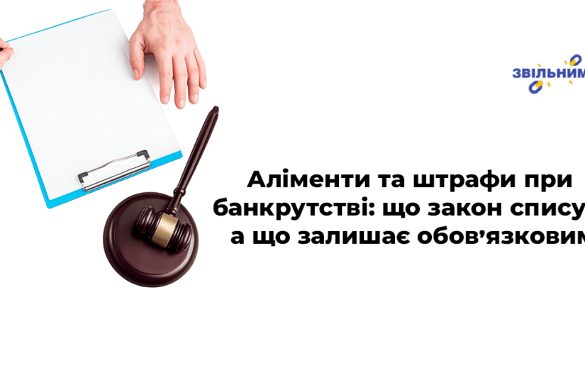 Аліменти та штрафи при банкрутстві: що закон списує, а що залишає обов’язковим